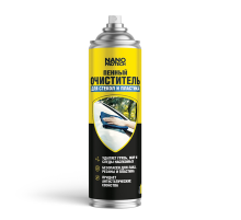 Очиститель пенный для стёкол и пластика NANOPROTECH, аэрозоль 400 мл ~