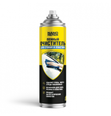 Очиститель пенный для стёкол и пластика NANOPROTECH, аэрозоль 400 мл ~