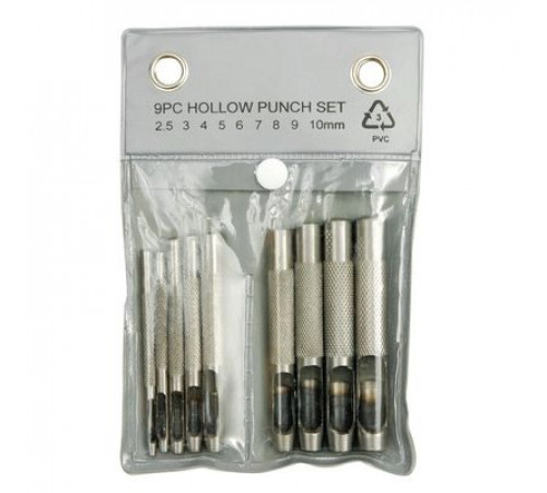 Набор пробойников 9 предметов 2,5-10мм VOREL