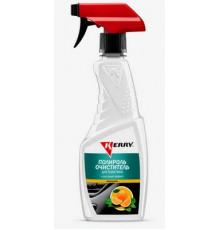 Полироль-очиститель пластика (апельс) 0,5л триггер KERRY матовый