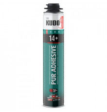 Клей-пена полиуретановый KUDO PUR ADHESIVE 14+, для теплоизоляционных плит, до 14 кв.м, 1000 мл