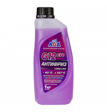 Антифриз, готовый к применению, фиолетовый, -40С, 1кг, G12 evo ЧЗ