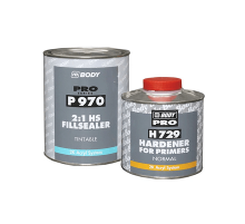 Грунт BODY 970 2К наполнитель (1л)+(0,5л)