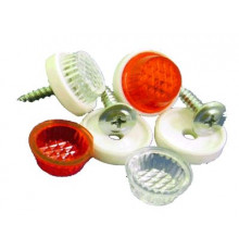 Саморезы крепления номерного знака к-т 4шт с катафотом