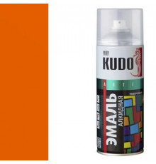 Краска универсальная Оранжевая KUDO аэрозоль 520мл