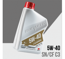 Масло моторное 3-SN 5w40 (С3, SN/CF) канистра 1л. ВМП АВТО ЧЗ