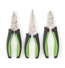 Набор шарнирно-губцевого инструмента 180 мм, 3 предмета ДТ