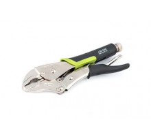 Зажим с фиксацией с полукруглым захватом, двухкомпонентная рукоятка 250 мм ДТ