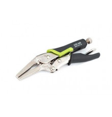 Зажим с фиксацией с удлиненным захватом, двухкомпонентная рукоятка 165 мм ДТ