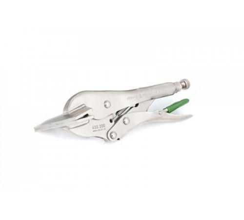 Зажим с фиксацией с плоским захватом SM-тип 200 мм ДТ