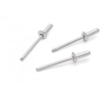 Заклепки вытяжные стальные Ø4,8×12 мм (50 шт в пакете) ДТ