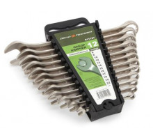 Набор ключей комб. 12 шт. (6,8,10,12,13,14,15,16,17,18,19,22 мм) (ЕВРО) холдер ДТ