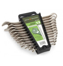 Набор ключей комб. 12 шт. (6,8,10,12,13,14,15,16,17,18,19,22 мм) (ЕВРО) холдер ДТ