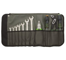 Набор ключей комб. 11 шт. (8,10,12,13,14,17,19 мм) и инструмента в сумке ДТ