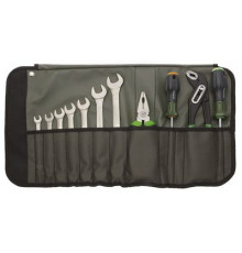 Набор ключей комб. 11 шт. (8,10,12,13,14,17,19 мм) и инструмента в сумке ДТ