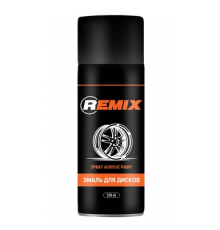 Краска для дисков REMIX универсальная черная матовая аэрозоль 520 мл