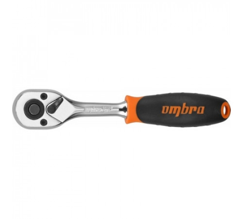 Трещотка 1/4"DR, 48 зубцов / OMBRA