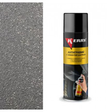 Антигравий KERRY 650мл серый с эффектом шагрени аэрозоль KERRY @