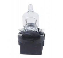 Лампа W5W 12V B10d (черный патрон) ЛЧ219-Ч