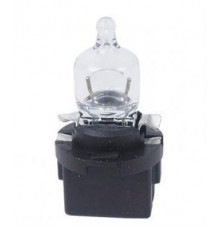 Лампа W5W 12V B10d (черный патрон) ЛЧ219-Ч