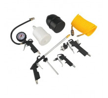 Набор пневмоинструментов  5 предметов KRANZ