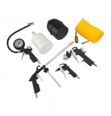 Набор пневмоинструментов  5 предметов KRANZ