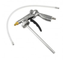 Пистолет для антигравийных и антикоррозийных составов с гибким и прямым соплом + регулятор давления