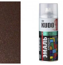Краска универсальная шоколад металлик KUDO аэрозоль 520мл