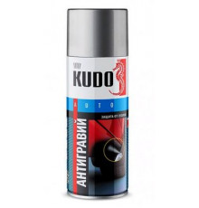 Антигравий KUDO аэрозоль 520мл. серый