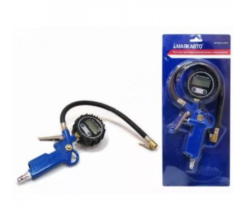 Пистолет для накачивания шин с электронным манометром МАЯКАВТО DG-004