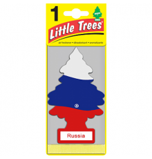 Ароматизатор Елочка российский флаг ваниль США  19974 ~