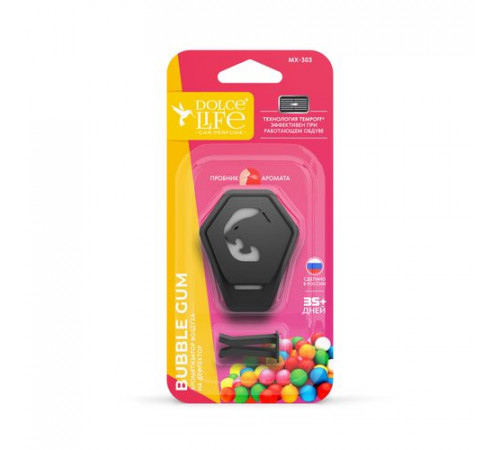 Ароматизатор Dolce Life на дефлектор Bubble Gum (Бабл Гам) ~
