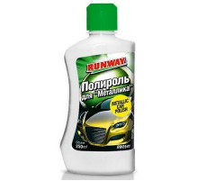 Полироль кузова для покрытий типа металлик с тефлоном 250мл RW