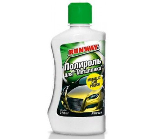 Полироль кузова для покрытий типа металлик с тефлоном 250мл RW