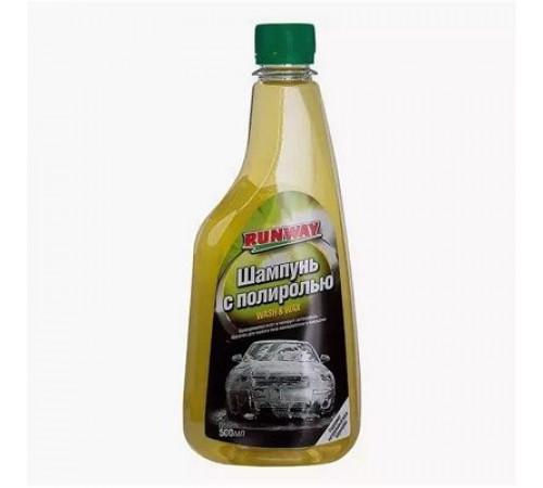 Автошампунь с полиролью 500мл RW ~