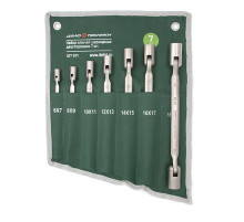 Набор ключей шарнирных двусторонних 7 шт., планшет тетрон. ДТ