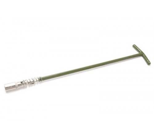 Ключ свечной карданный с резиновой вставкой 16×500 мм ДТ