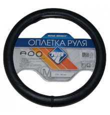 Оплетка на руль Nova Bright-fusion М экокожа, черная