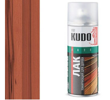 Лак тонирующий KUDO Палисандр, для дерева, акриловый, аэрозоль, 520 мл