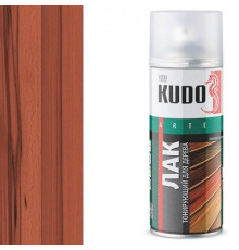 Лак тонирующий KUDO Палисандр, для дерева, акриловый, аэрозоль, 520 мл