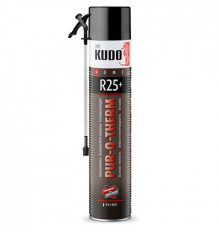 Теплоизоляция напыляемая пенополиуретановая бесшовная KUDO PUR-O-THERM R25+, 1000 мл