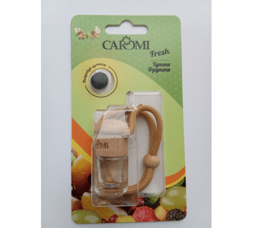 Ароматизатор CAROMI Fresh бутылочка с дер.крышкой Тутти-Фрутти 5мл