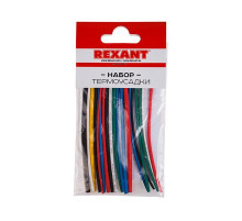 Термоусаживаемые трубки SMALL TUBE 2:1 (Набор 20 шт.) REXANT