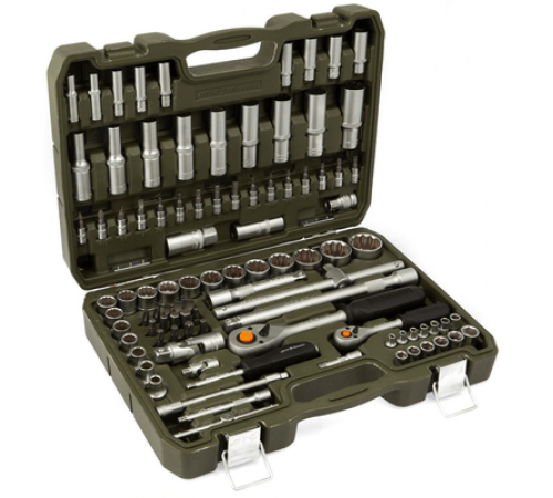 Набор головок 94предм 1/4,1/2 12-гр с принадлежностям ДТ