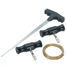 Набор для демонтажа стекол (шило,держатели, струна) VOLVEX