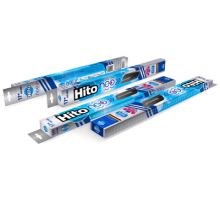 Щетка стеклоочистителя HITO NEO бескаркасная 480мм (19") адаптер "штырь" и "крючок"_
