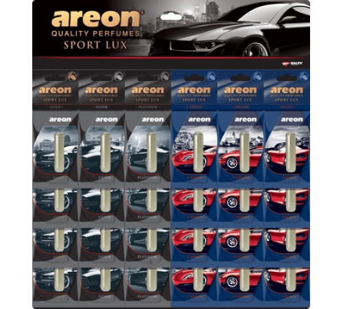 Ароматизатор AREON LIQUID LUX 5ml (планшет 24шт)