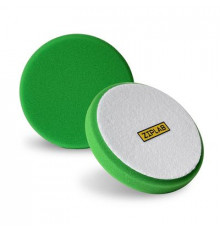 Полиров.губка на липучке ТВЕРДЫЙ зеленый, 150мм, толщина 25мм, на липучке ZIP LAB 90501