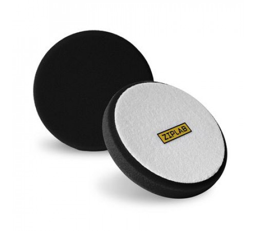 Полиров.губка на липучке МЯГКИЙ черный, 150мм, толщина 25мм ZIP LAB 90503
