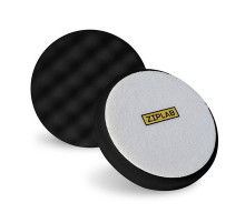 Полиров.губка на липучке МЯГКИЙ черный рельефный, 150мм, толщина 25мм, на липучке ZIP LAB 90504